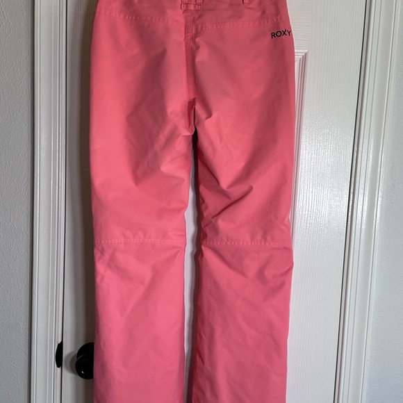 Roxy Girls Vibrant Coral ski/snowboarding Waterproof Pants sz 14 - Picture 7 of 11